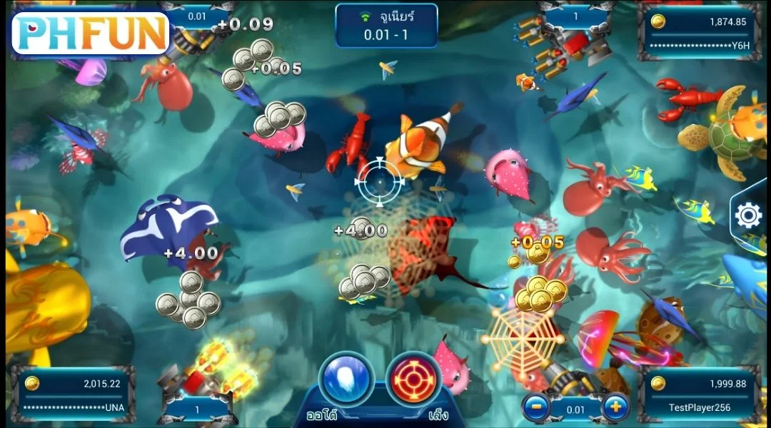 Detailed and easy-to-understand rules for PHFUN fish shooting