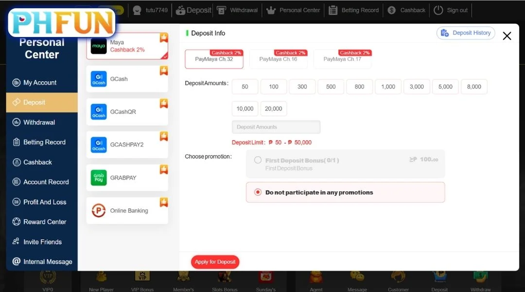 Transferring Money to PHFUN via Bank Account Is Quite Simple